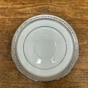 Noritake Crestwood Platinum Saucer. KK160